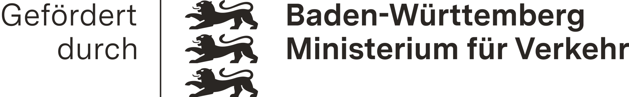 Gefördert durch das Ministerium für Verkehr Baden-Württemberg